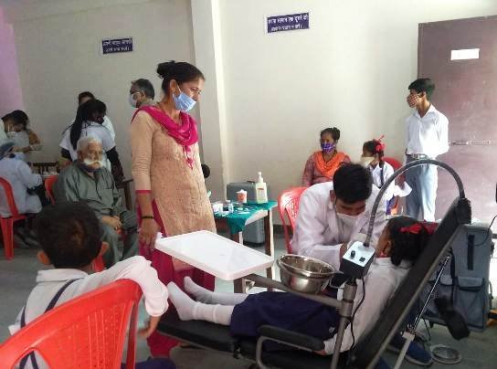 सेवा टीएचडीसी के वित्तीय मार्गदर्शन में सरस्वती शिशु विद्या मंदिर नागणी में तीन दिवसीय निःशुल्क दन्त चिकित्सा शिविर