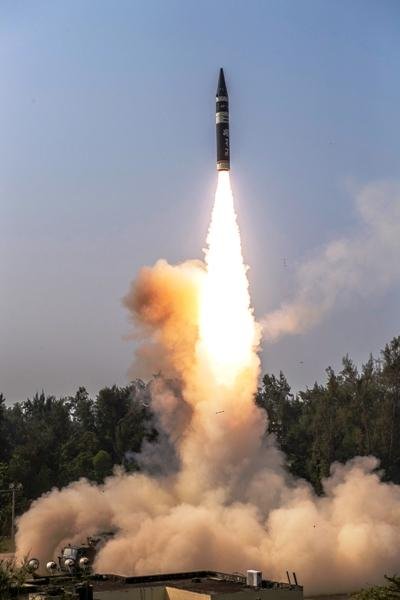 'अग्नि पी' नई पीढ़ी की बैलिस्टिक मिसाइल का डीआरडीओ ने किया सफलतापूर्वक परीक्षण