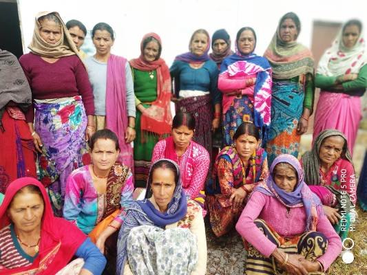 मिशन 2022: दिगोठी गांव में उजपा के बूथ स्तरीय महिला प्रकोष्ठ का गठन