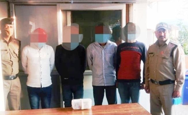 चम्बा पुलिस ने ₹68,180/- की नकदी के साथ 04 जुआरियों को किया गिरफ्तार