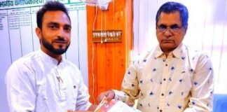 नमामि गंगे टिहरी के जिला संयोजक अक्षत बिजल्वाण ने प्रभागीय वनाधिकारी को दिया ज्ञापन