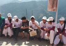 राष्ट्रीय स्वच्छ गंगा मिशन नमामि गंगे कार्यक्रम के तहत् महाविद्यालय, थलीसैंण के छात्र-छात्राओं ने प्रश्नावली के माध्यम से आकड़े इकट्ठा किये