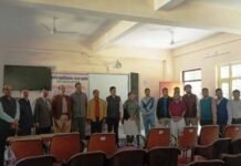 विभिन्न विषयों की मान्यता विस्तारण हेतु श्रीदेव सुमन उत्तराखंड विश्वविद्यालय द्वारा राजकीय महाविद्यालय मजरा महादेव में करवाया गया पैनल निरीक्षण