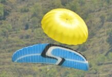 पैराग्लाइडिंग SIV प्रशिक्षण हेतु प्रतापनगर से कोटी कालोनी साइट को देश के मुख्य SIV प्रशिक्षण स्थल के रूप में विकसित करने की है योजना: अतुल भंडारी