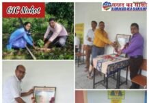 नकोट एवं गजा में सुमन दिवस पर आयोजित किए गए श्रद्धांजलि एवं वृक्षारोपण कार्यक्रम