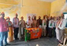 भाजपा गजा मंडल में मतदाता चेतना महा अभियान के लिए बैठक आयोजित