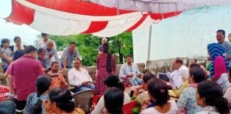 कोठी तल्ली में सरकार जनता के द्वार कार्यक्रम आयोजित